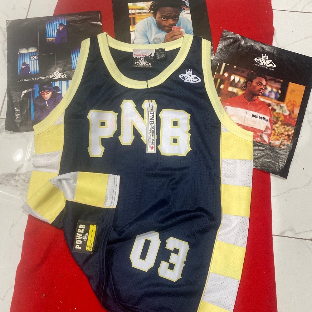 PNB Nation 90’s Vintage Shooters Tank Sz M